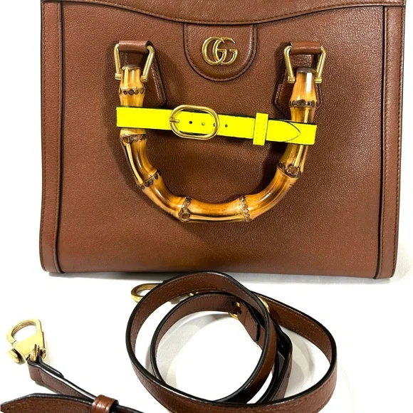 Gucci Bamboo Diana Crossbody - Picture 9 of 11